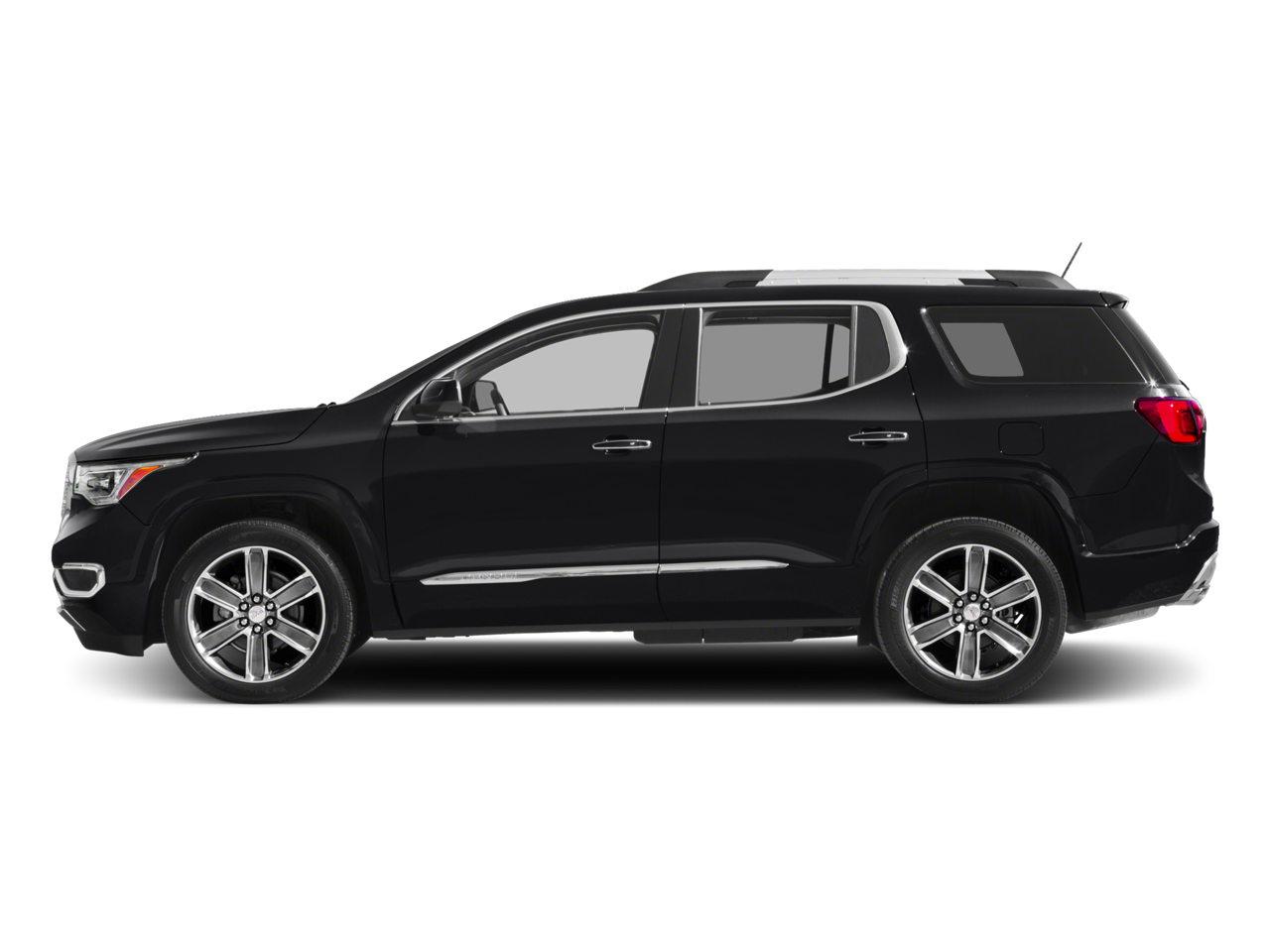 2017 GMC Acadia — rear three-quarter view