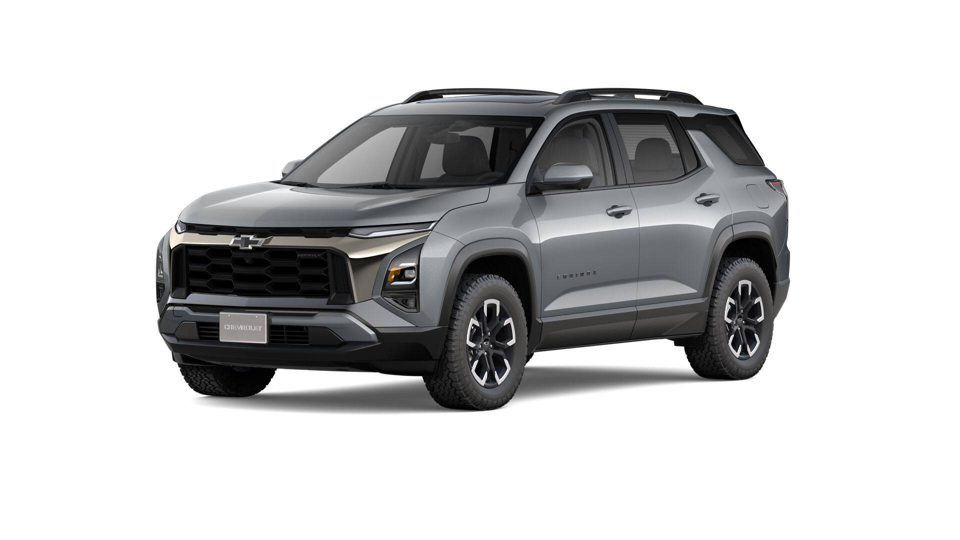2026 Chevrolet Equinox ACTIV in Sterling Gray Metallic — front three-quarter view