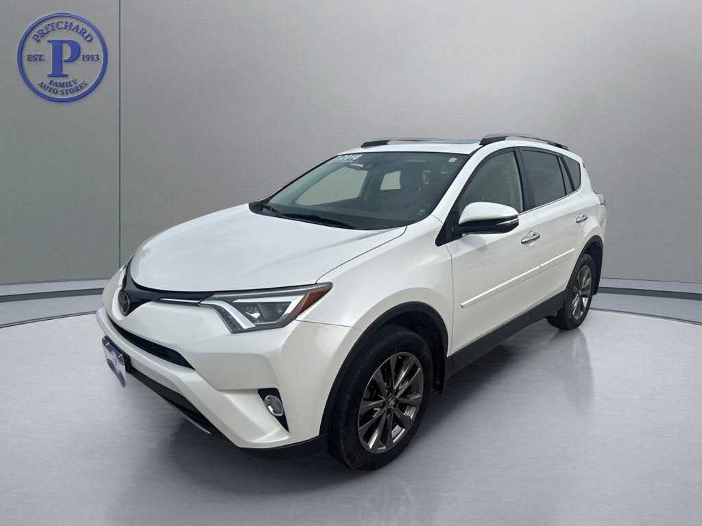 2018 Toyota RAV4 — rear three-quarter view